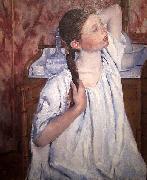 Mary Cassatt, Girl Arranging Her Hair